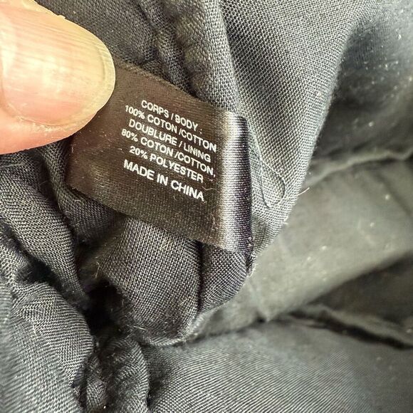 Yves Saint Laurent YSL parfums Black Canvas Logo Wristlet Clutch Bag - Picture 11 of 12